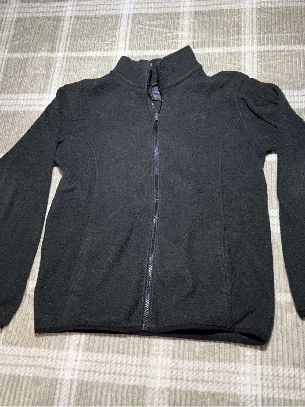 The North Face Black Embroidered Logo Fleece